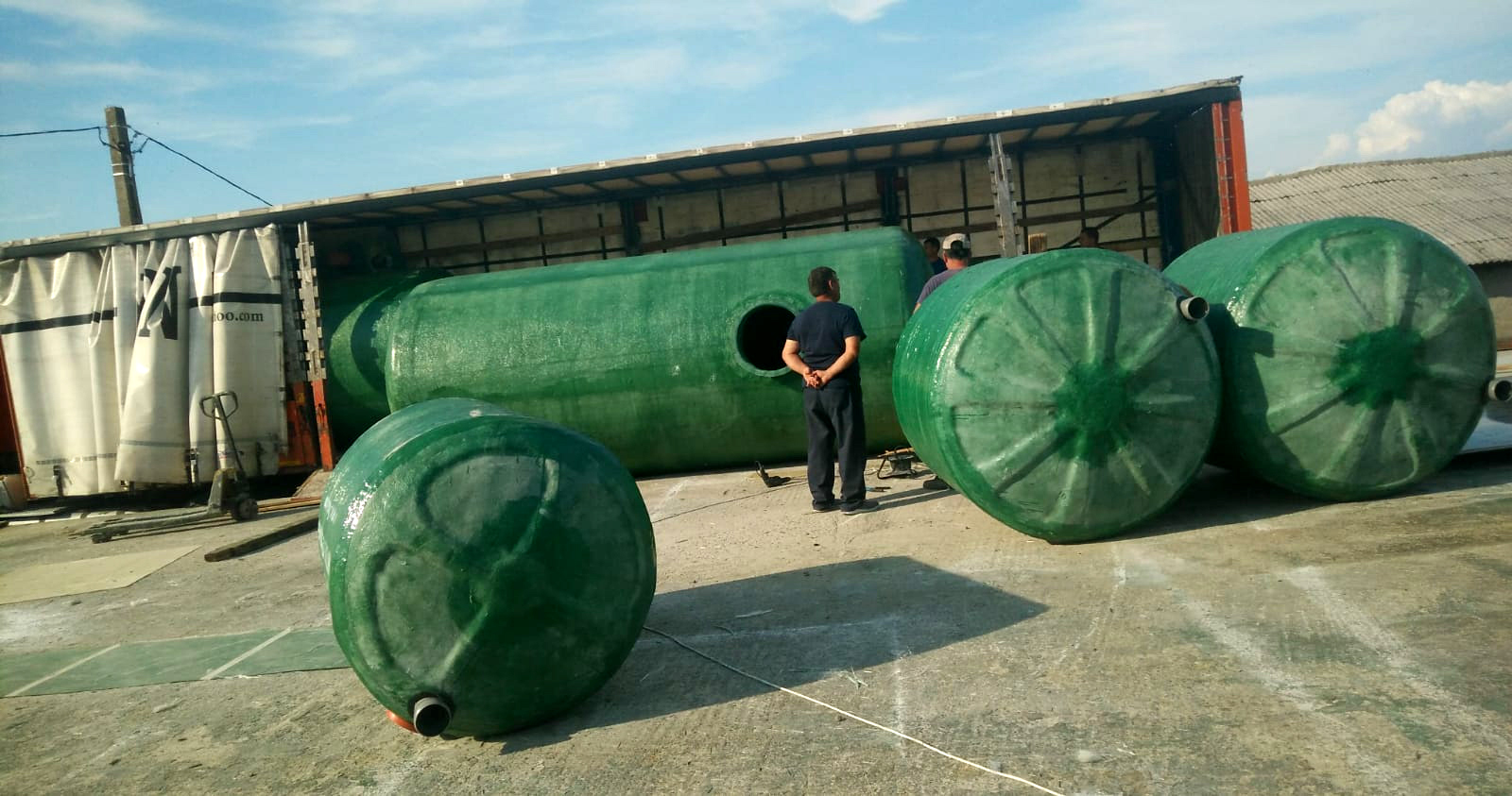 Fose septice din fibra de sticla